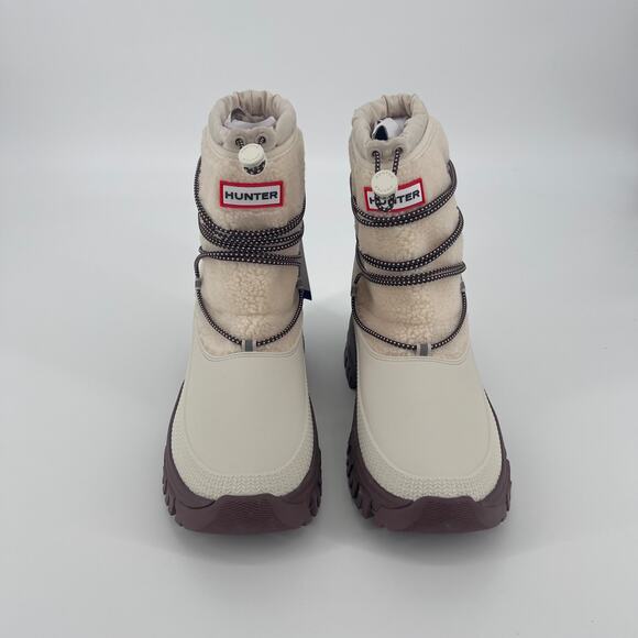 HUNTER WOMENS WANDERER SHORT COSY SNOW BOOT Sz 9 - Picture 6 of 9